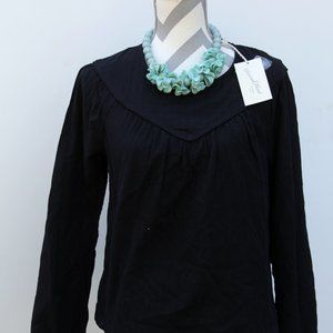 Women's Long Sleeve Yoke Detail Blouse
